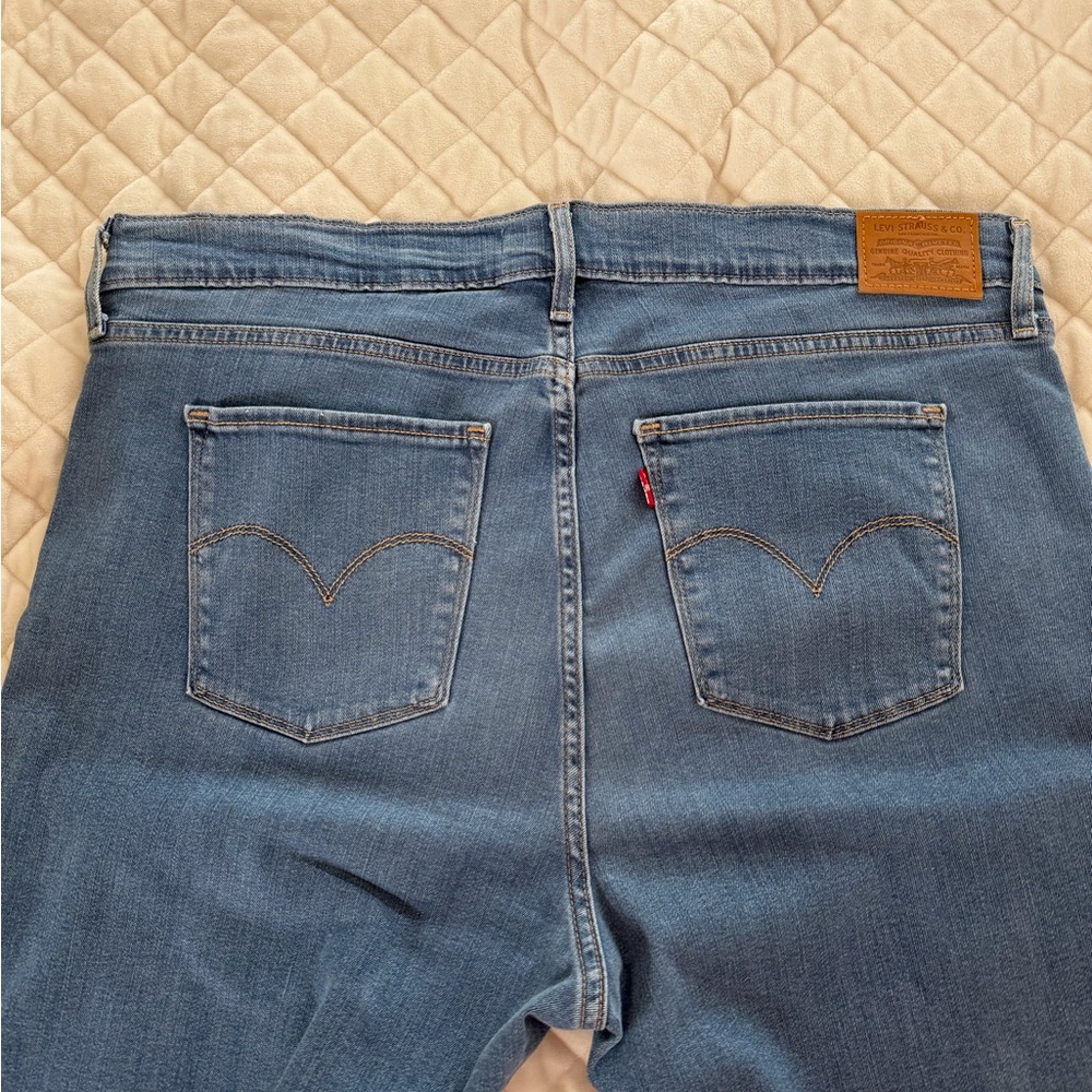Levi’s 724 high rise straight leg Jean 16 long tall